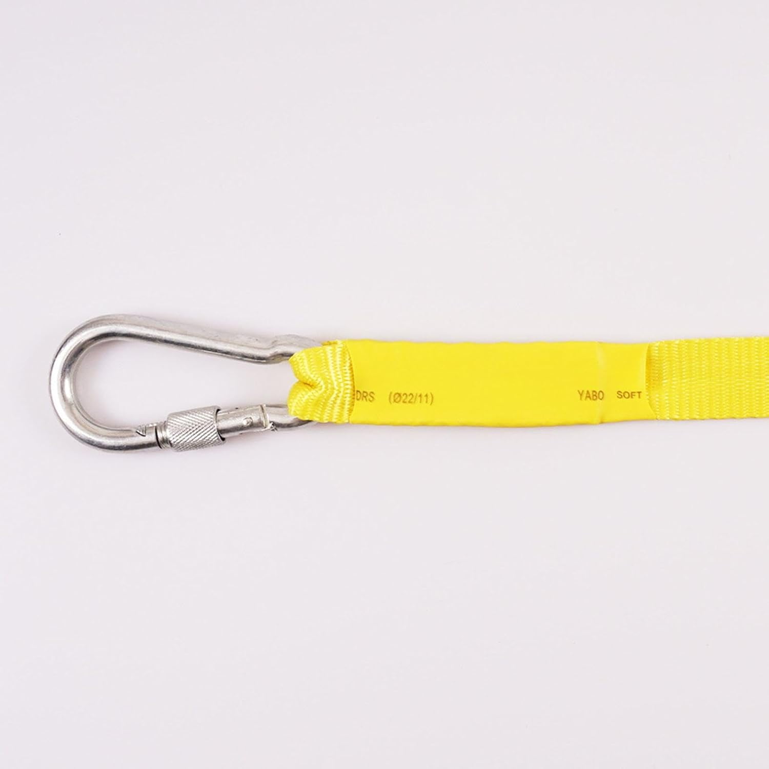 Work Safety Belt Equipment Safety Lanyard Rope for Outdoor Climbing Arborist Polyester Reinforced Yarn, Length 180 cm