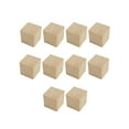 thumbnail image 5 of MERIGLARE Unfinished Wooden Blocks Wooden Cubes Arts Crafts Kids Learning Square Blocks Stacking Blocks for Making Numbers DIY Projects 6cmx6cmx6cm, 5 of 8