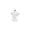 B, variant on Halloween Ghost Ceramic Night Light, White Cutout Ghost Figurine, Cordless Spooky Tabletop Ornament for Mantel Entryway Shelf Home Decor
