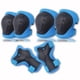 thumbnail image 1 of Conjunto de seis piezas de equipo de protección para patinaje sobre ruedas para niños, casco deportivo, equipo de protección para patineta, rodilleras y coderas., 1 of 5