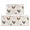 Rooster and Floral White Pattern, variant on Rooster and Floral White Pattern Anti Fatigue Kitchen Rugs Set Of 2, Non Slip Washable Decorative Floor Mats for Kitchen Sink Laundry, 17"x30" and 17"x47"