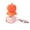 A, variant on Pressable Cute Animal Fruit Keychain, Fidget Toys Keychain with Mini Keycap Design, Stress Relief Pendant for Keys Bags and Backpack