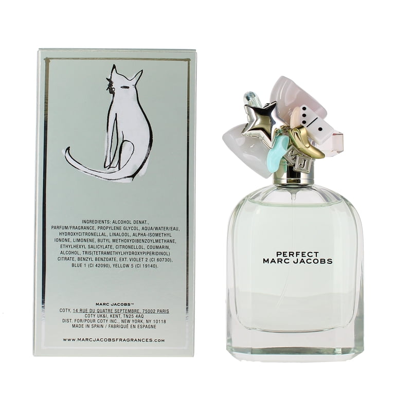 Marc Jacobs Perfect Eau De Toilette, Perfume for Women, 3.3 Oz