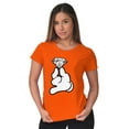 thumbnail image 3 of Diamond Mickey Ring Princess Jewel Womens Slim Fit Graphic Tee Brisco Brands L, 3 of 5