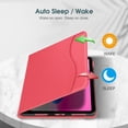 thumbnail image 3 of Funda FINTIE para iPad 11.ª generación de 11 pulgadas y 10.ª generación de 10.9 pulgadas, color rosa, 3 of 9