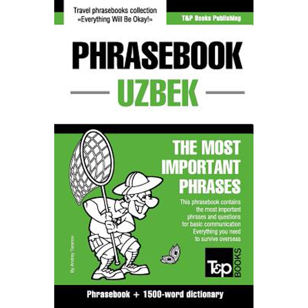 EnglishUzbek Phrasebook and 1500Word Dictionary