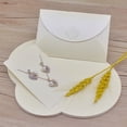 thumbnail image 5 of 10pcs 10*15cm pink jewelry box with necklace earring card paper gift package box candy wedding favors package box beige 10BOX10CARD, 5 of 6
