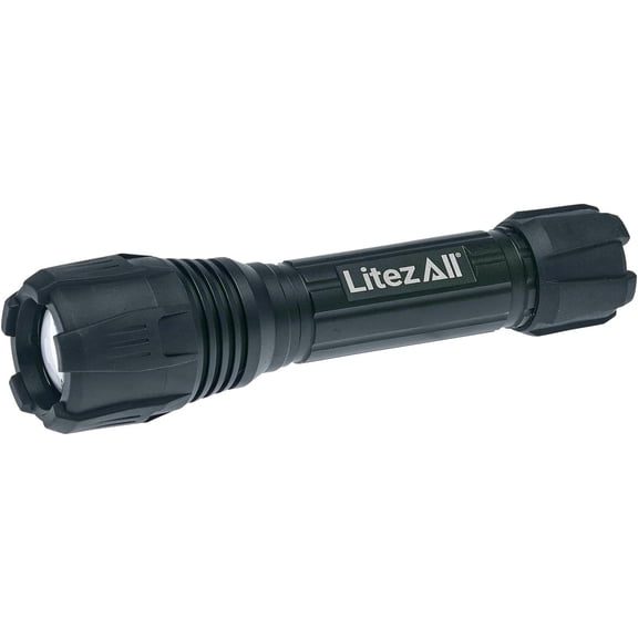 LitezAll Nearly Invincible 1000 Lumen Rechargeable Tactical Flashlight