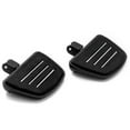 thumbnail image 2 of Krator Black Mini Board Floorboards Footpegs Compatible with Honda VT1300 Stateline 2010-2016 (Front Only), 2 of 5