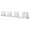 4 Square Lights Cold White, variant on MONIPA Modern Wall LED Lamp Vanity Make-up Light Crystal Front Mirror Toilet Light