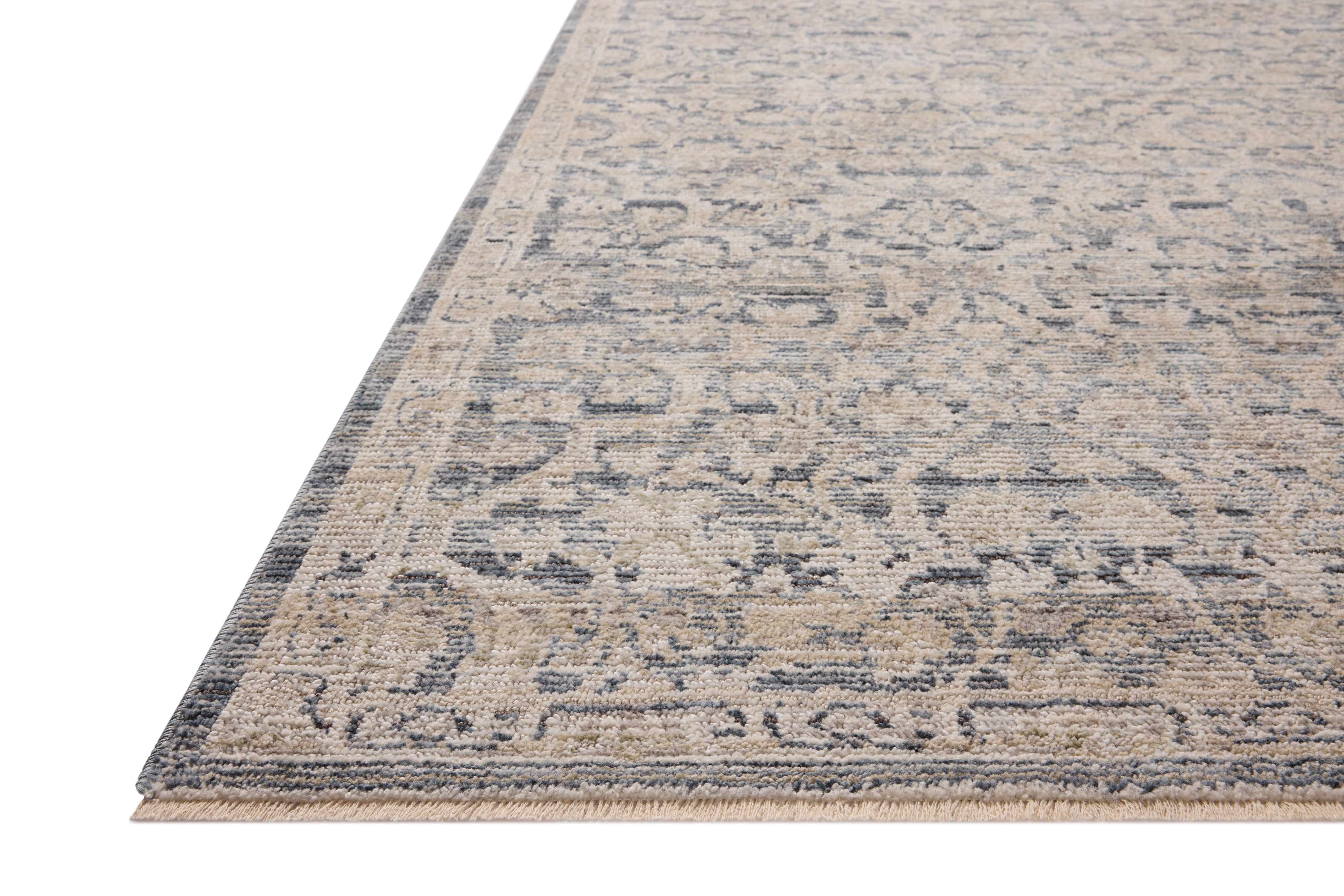 Loloi Milena Denim / Natural 4'-0" x 10'-0" Area Rug