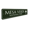 thumbnail image 3 of National Park Arrow Novelty Sign, Metal Wall Decor - 4x18 inches, 3 of 4