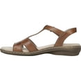 thumbnail image 3 of Women's SOUL Naturalizer Brio T-Strap Sandal Saddle Leather 9 M, 3 of 6