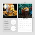 thumbnail image 2 of Red Robin 2026 Whisky Monthly Wall Calendar | 12" x 24" Open | Premium Thick & Sturdy Paper | Hangable 12 Month Calendar | Lined Notes & To Do Area | Vivid Images | Plastic Free, 2 of 3
