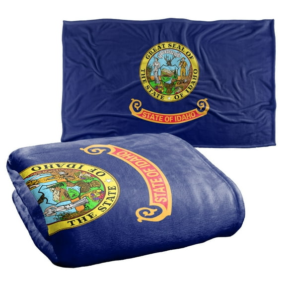 Idaho Flag Silky Touch Super Soft Throw Blanket 36" x 58"
