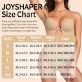 thumbnail image 4 of Joyshaper Women Tummy Control Backless Bodysuit Plunging Deep V-Neck Strapless Bodysuit, 4 of 6