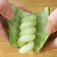 thumbnail image 3 of Matsuzay Cortador en de verduras de acero inoxidable, mango portátil, reutilizable, antioxidante, para el hogar, cocina, pepino, Cocina y Comedor, 3 of 6