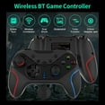 thumbnail image 2 of Manette de Jeu Sans Fil BT Manette de Jeu avec Gyroscope à 6 Axes Double Moteur Vibration Compatible avec Switch/Switch Lite Rouge&Bleu, 2 of 6