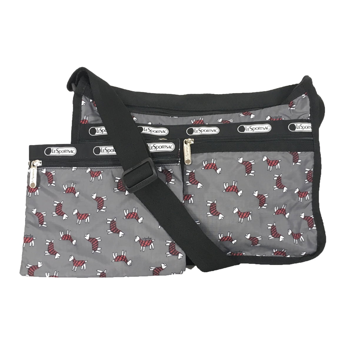 Lesportsac Lesportsac Deluxe Everyday Bag Terrier Toss Dogs Walmart Com Walmart Com