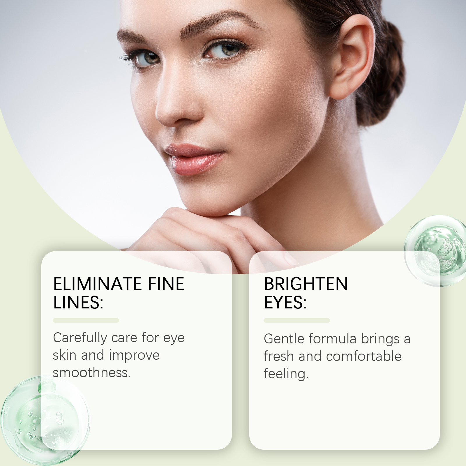 Alvantor Collagen Eye Serum Hydrating Essence for Dark Circles and Fine Lines