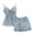 Gray, variant on SwiftWear Women's Floral Lace Satin Pajama Set - Sleepwear & Loungewear Satin Camisole with Built-in Bra and Shorts Comfortable Nightwear Gray