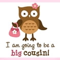 thumbnail image 3 of CafePress - Big Cousin To Be Mod Owl Kids Light T Shirt - Light T-Shirt Kids XS-XL, 3 of 4