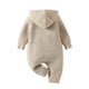 thumbnail image 4 of Body de bebé Odeerbi Canastilla Onesies para niños pequeños color caqui invierno Grueso, 4 of 9