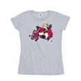 thumbnail image 1 of DC Comics Womens Harley Quinn Rollerskates Cotton T-Shirt, 1 of 2