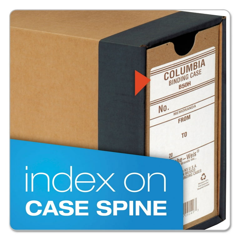 COLUMBIA Recycled Binding Cases, 2 Rings, 3.13 COLUMBIA Recycled Binding Cases, 2 Rings, 3.13