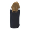 thumbnail image 3 of Playera George Talla G Manga Corta con 3 Bloques Bronce Blanco y Negro, 3 of 4