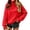 33-Red, variant on Womens Knit Sweaters Turtleneck Long Sleeved Solid Pullover Sweater Tops Casual Loose Fit Fashion Soft Knitwear