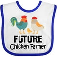 thumbnail image 3 of Inktastic Future Chicken Farmer Childs Boys or Girls Baby Bib, 3 of 4