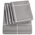 thumbnail image 1 of Sábanas Sweet Home Collection 1500 Supreme King Grey, 1 of 5