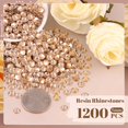 thumbnail image 2 of HINZIC Paquete de 25 almohadillas redondas de 2.362 in para aplicadores de maquillaje de base, esponja de polvo facial de algodón suave y agradable para la piel, almohadillas de terciopelo para cosmét, 2 of 5