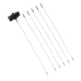 thumbnail image 2 of DOLITY Dryer Duct Cleaning Lint Remover Brush + Bendable Rods 6 Rods 1 Brush, 2 of 9