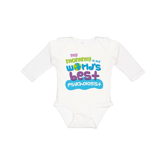 Inktastic Psychologist Mom Baby Gift Boys or Girls Long Sleeve Baby Bodysuit