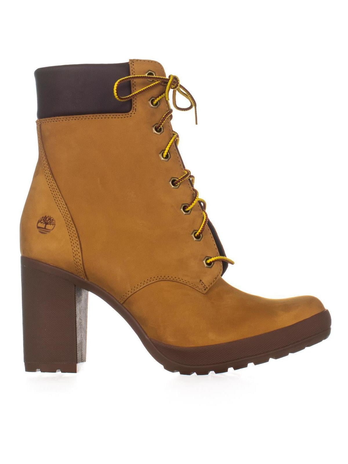 timberland round toe leather tall boots