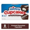 Hostess Cupcakes Chocolate Snack Cakes, Creme Filled, 8 Count Box (12.7 oz)-3pk, With Olive Green Bowl By ValueNest