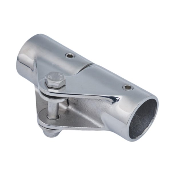 Accesorios de herrajes para rieles de bisagra para conectores de tuberías de barcos, accesorios de acero inoxidable para tubos Diámetro del orificio 25 mm