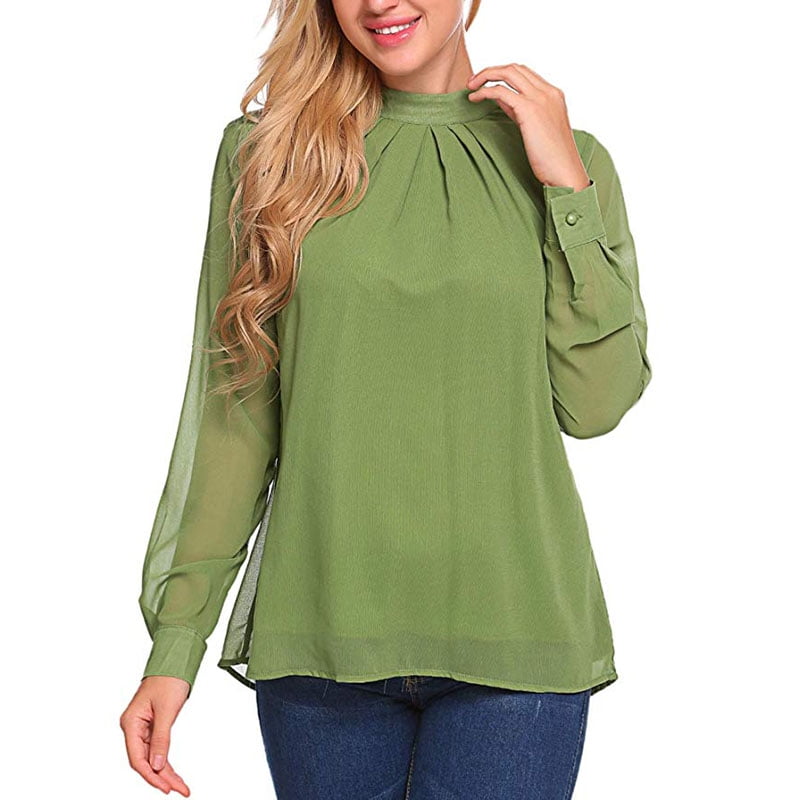 chiffon tops and blouses