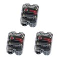 thumbnail image 2 of Guardoinrt Car Auto Audio Radio In Line Fuse Breaker Circuit For DC 12V Black 80A 3Set, 2 of 6