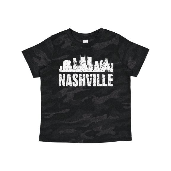 Inktastic Nashville Skyline Grunge Boys or Girls Toddler T-Shirt