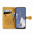 thumbnail image 3 of Étui à Rabat pour FOXDOCK OPPO A52 / A72 / A92, Chat Chien en Relief PU Cuir avec Fentes pour Cartes, Support, 3 of 6