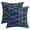 Navy Blue, variant on PiccoCasa 18"x18" Polyester Sofa Throw Pillow Cover, Camel