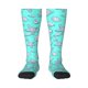 thumbnail image 1 of Fotbe Seashell And Starfish Calcetas Divertidas Estampadas para Hombre y Mujer, Calcetas de Algodón hasta la Rodilla para Caminar, Correr, Enfermería y Embarazo, 1 of 6