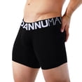 thumbnail image 2 of Sngxgn Men's Shorts Workout Running Underwear(Black,L), 2 of 7