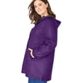 thumbnail image 4 of Woman Within Plus Size Hooded Slicker Raincoat, 4 of 6