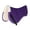 Purple, variant on Horse English Quilted Correction Wither Relief Half Pad White 72TS32PR
