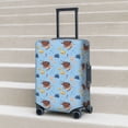 thumbnail image 2 of Lsque Sea Turtle Printed Luggage Cover, Travel Luggage Protector,Scratch and Dirt Resistant, Fits 18-32 Inch Luggage - Large, 2 of 9
