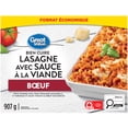 thumbnail image 2 of Great Value All Beef Meat Lasagna, 907 g, 2 of 5